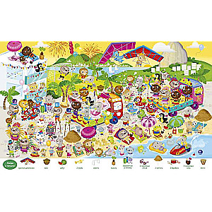 Find and Show. Around the World. Find and Show. Play and Color!