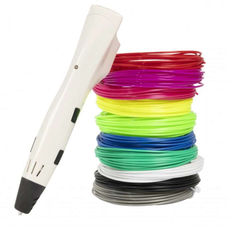 3D pen + starter kit, 10 colors