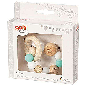 Elastic Wooden Rattle: Star, Tiffany