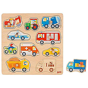 Wooden Puzzle - Puzzle: Transport
