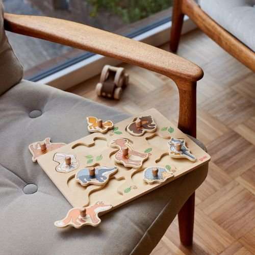 Wooden Puzzle - Forest Animals