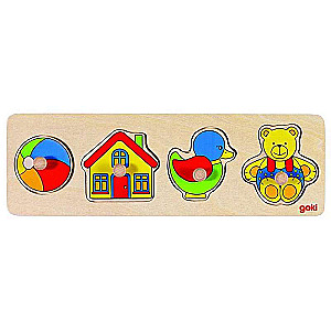Wooden Puzzle - Jigsaw, mix