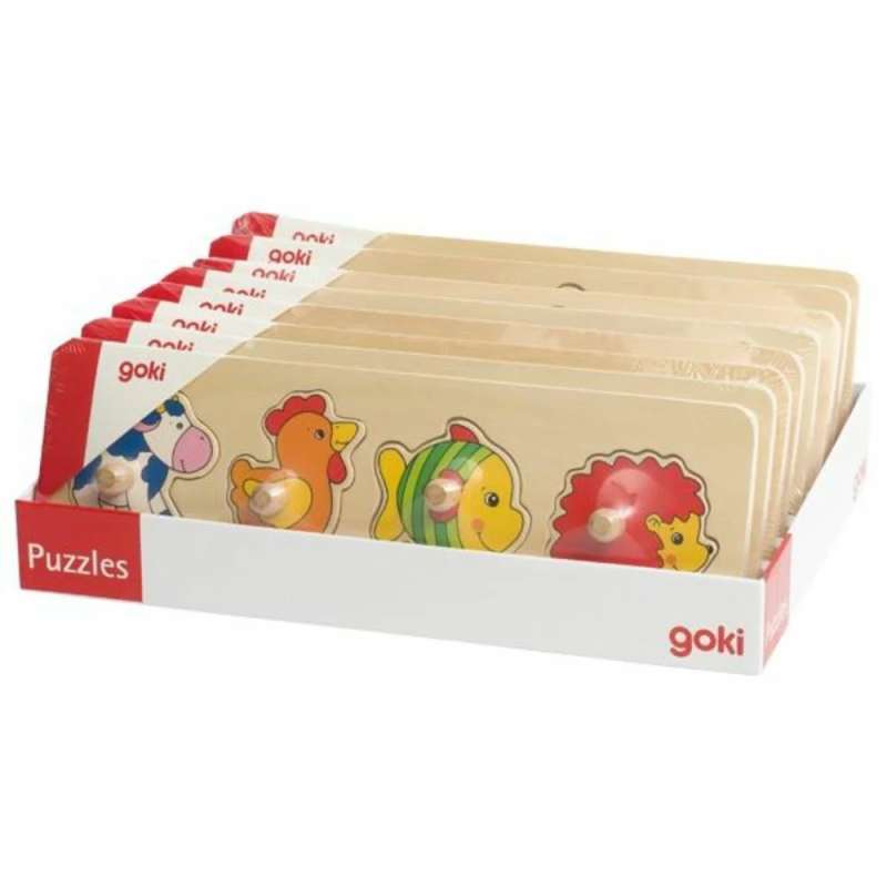 Wooden Puzzle - Jigsaw, mix