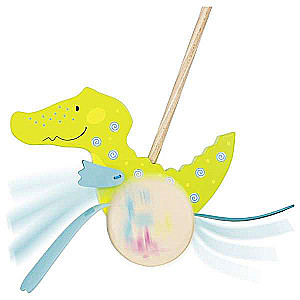 Pull Toy - Wooden Crocodile: Susibelle