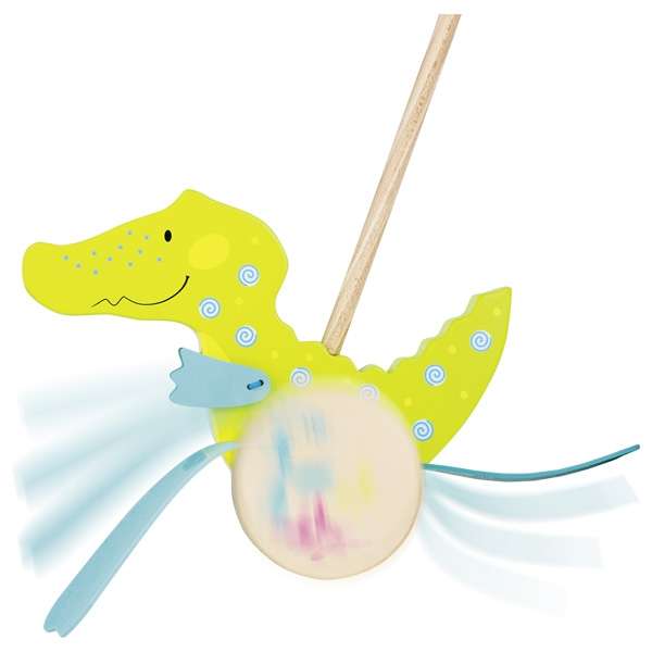 Pull Toy - Wooden Crocodile: Susibelle