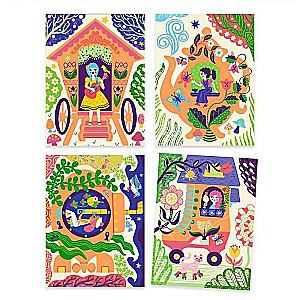 Djeco Creative Set - Wacky House