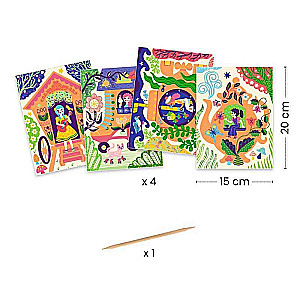 Djeco Creative Set - Wacky House