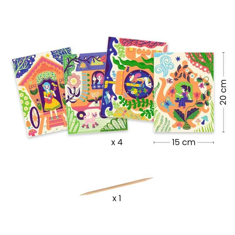 Djeco Creative Set - Wacky House