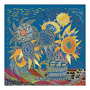 Creative Set in the Style of Van Gogh: The South
