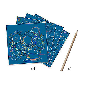 Creative Set in the Style of Van Gogh: The South