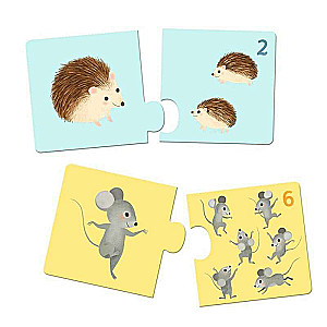 Educational Game - Duo Puzzle: Animals