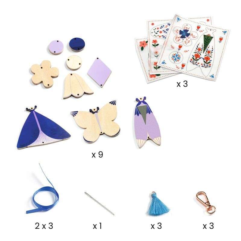 Creative Set - Keychains - Butterflies