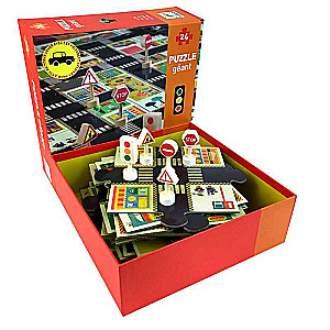 Giant Puzzle Djeco - Road