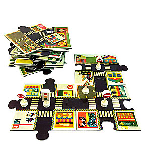 Giant Puzzle Djeco - Road