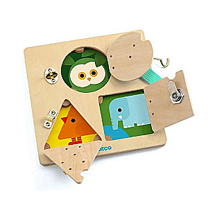 Educational Wooden Game - Locks