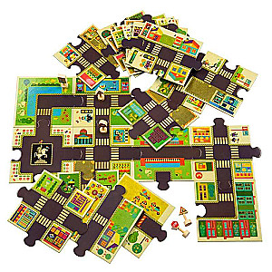 Giant Puzzle Djeco - Road