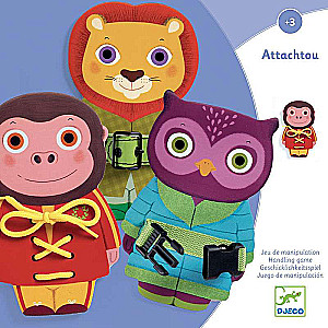 Educational Wooden Game - Straps