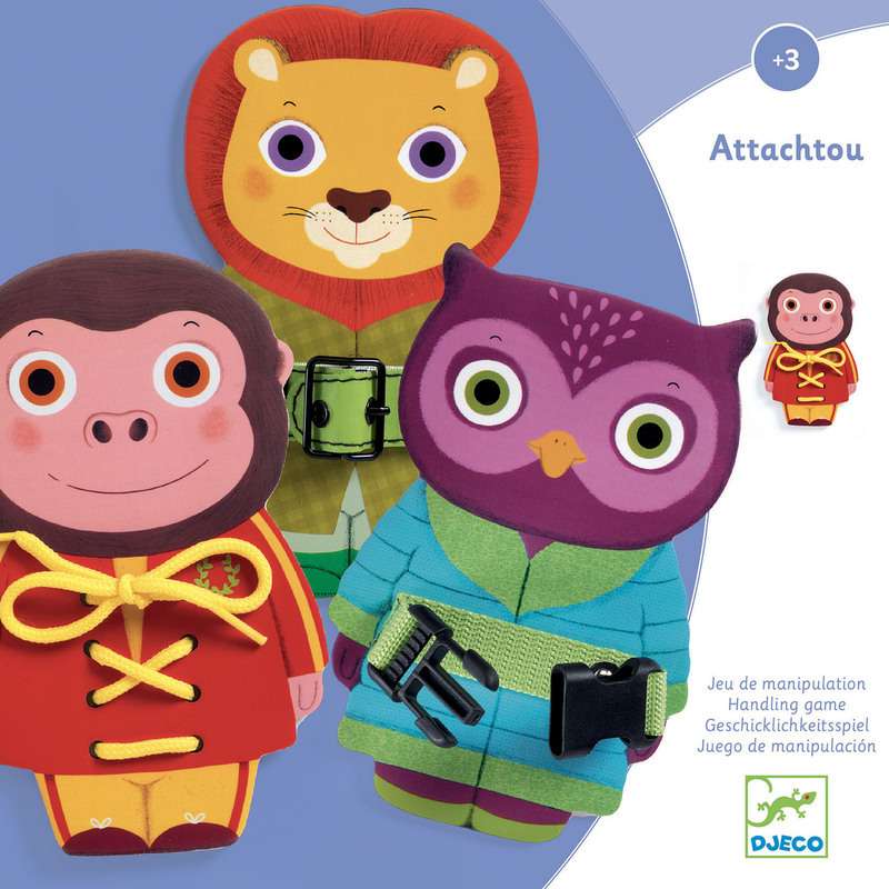 Educational Wooden Game - Straps