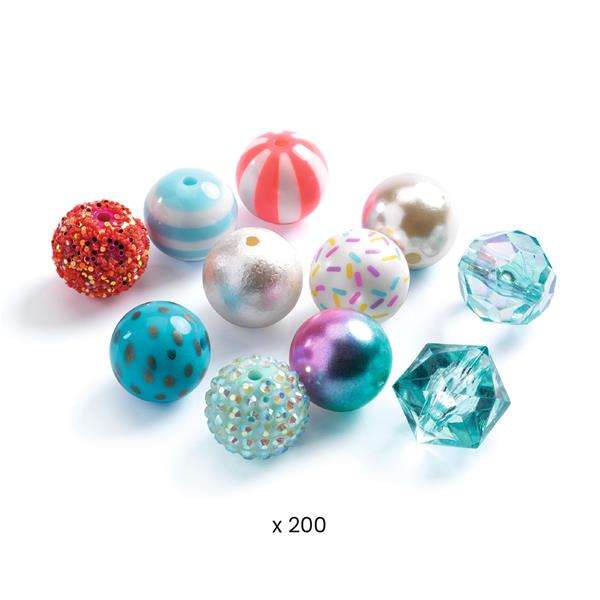 Creative set - Perles Bulles, silver
