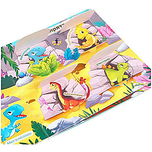 Book with Windows - Dinosaurs