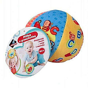 Soft Ball for Babies with Rattle