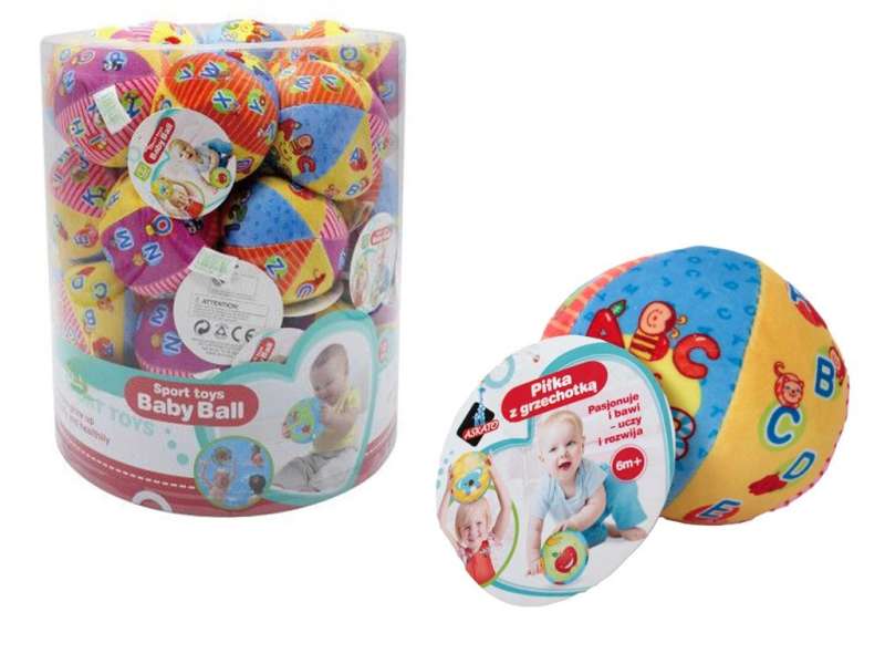 Soft Ball for Babies with Rattle