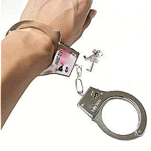 Toy Handcuffs with Keys - BIG City POLICE