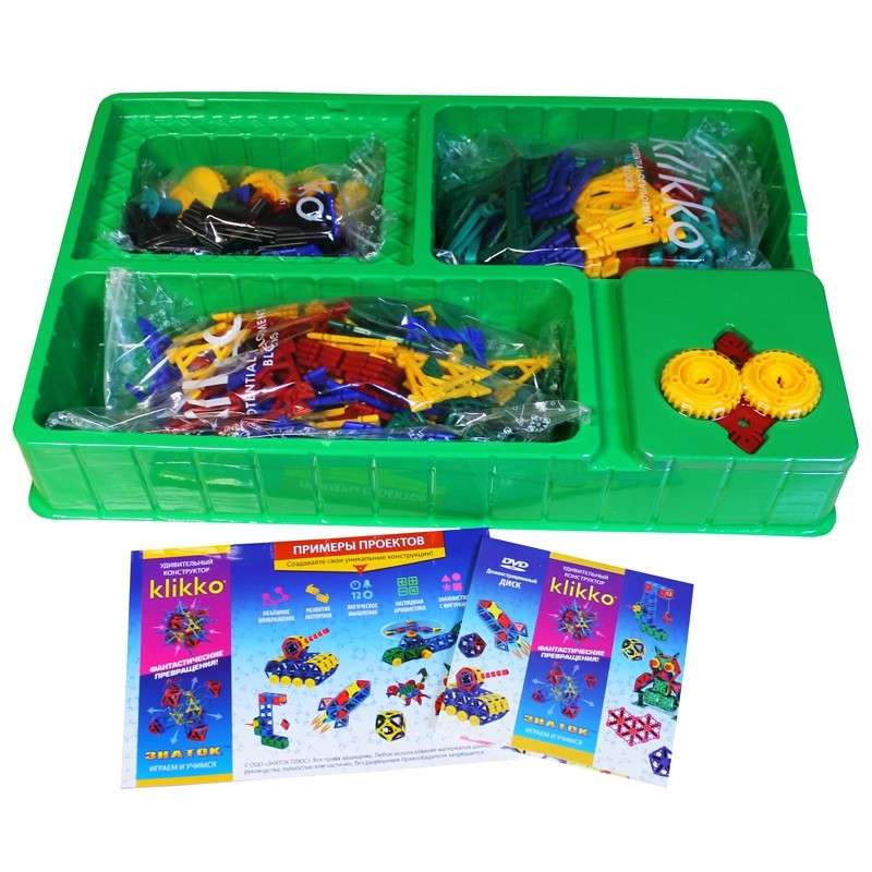 Developing Constructor - Klikko, 452 pieces