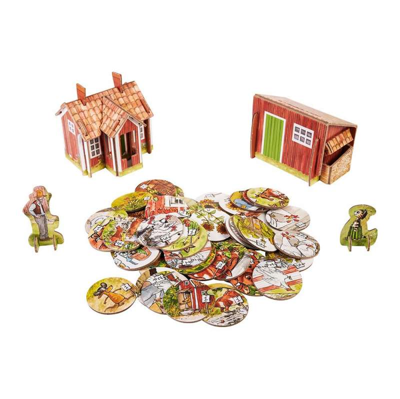 Board game - Pettson and Findus organize order