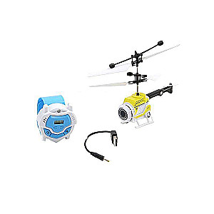 Helicopter with Clock and Light + USB