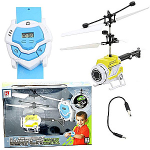 Helicopter with Clock and Light + USB
