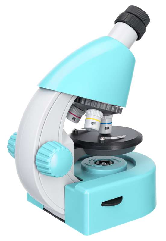 Discovery Micro Marine Microscope, 40x-640x, with a book