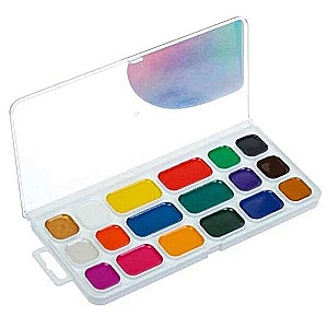 Watercolor - Magical Palette, 18 Colors, Without Brush