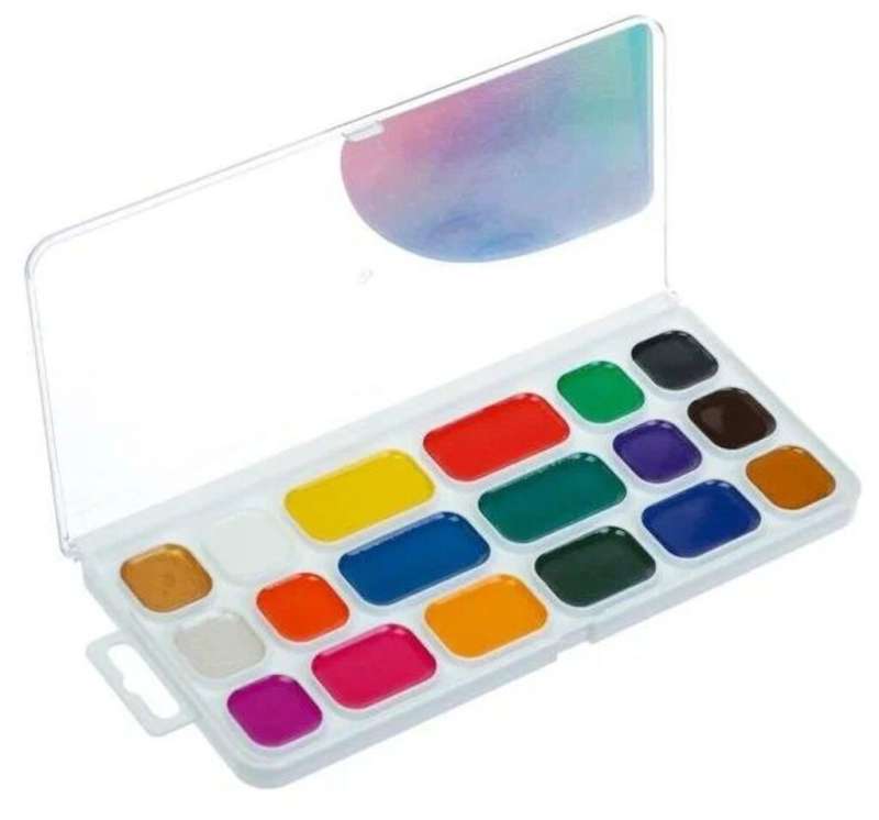 Watercolor - Magical Palette, 18 Colors, Without Brush