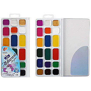 Watercolor - Magical Palette, 18 Colors, Without Brush