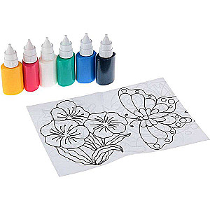 Glass Paints - Stained Glass, 6 Colors