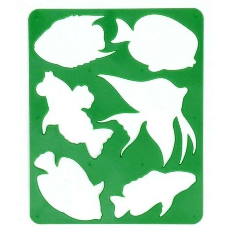 Stencil - Aquarium Fish