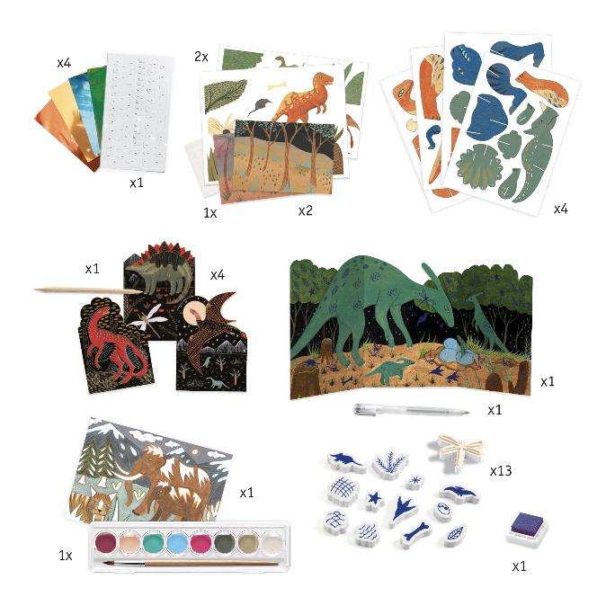 Multifunctional Creative Set - World of Dinosaurs