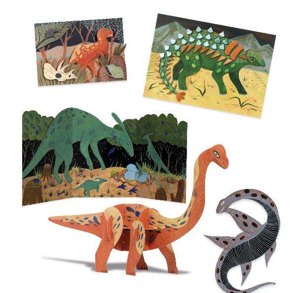 Multifunctional Creative Set - World of Dinosaurs