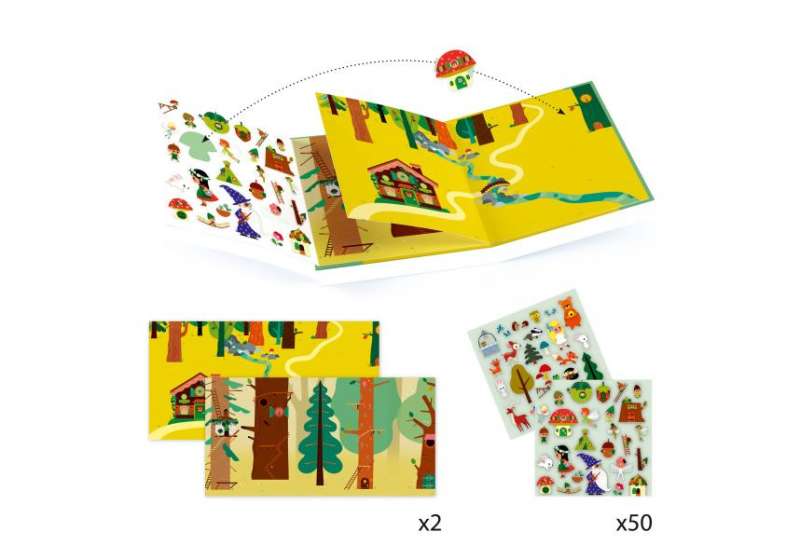 Sticker Set - Magical Forest