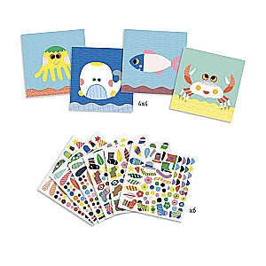 Sticker Decorating Set - Sea