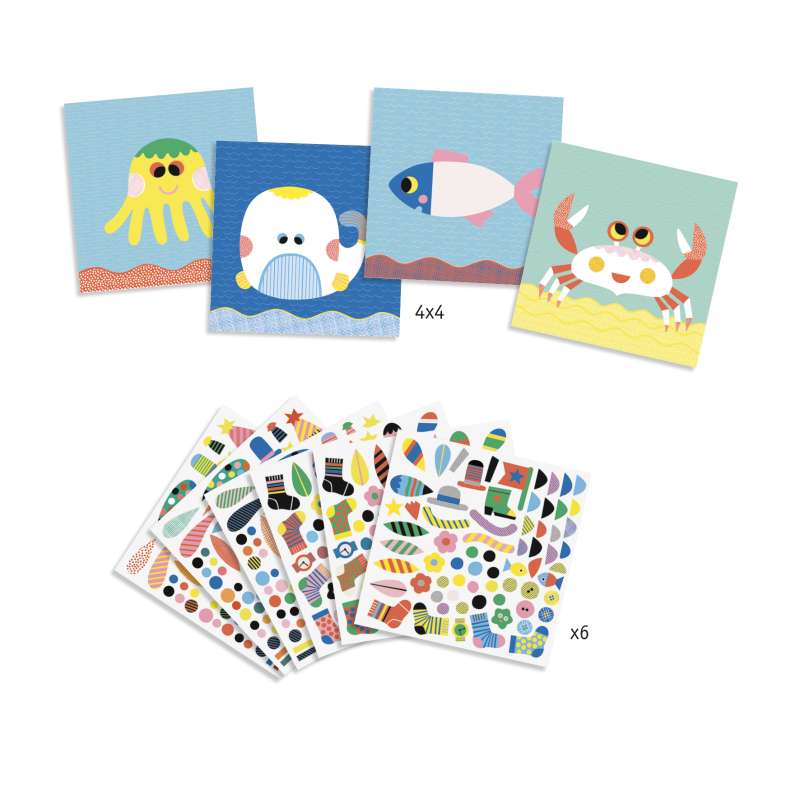 Sticker Decorating Set - Sea