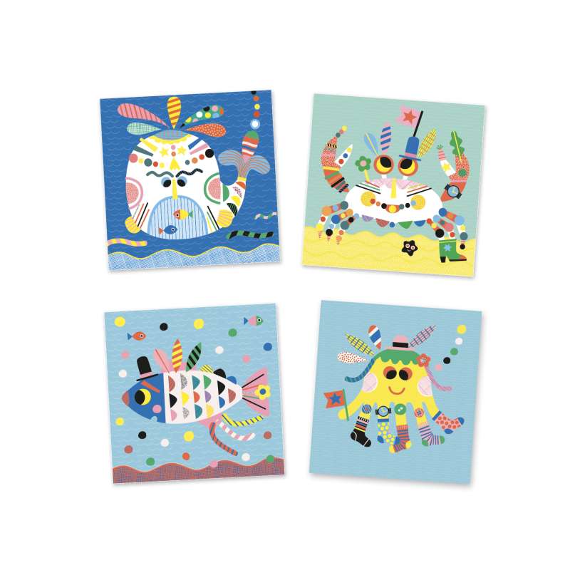 Sticker Decorating Set - Sea