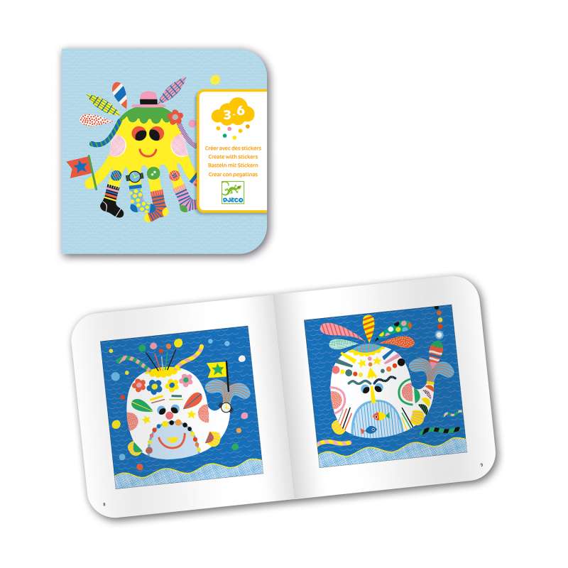Sticker Decorating Set - Sea