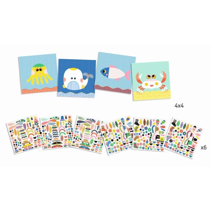 Sticker Decorating Set - Sea
