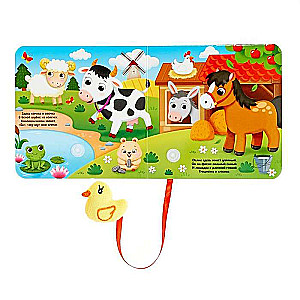 Sticker Book and Toy - On the Farm