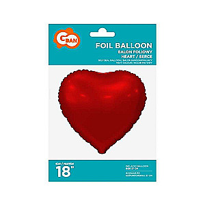 Foil balloon 18 - Heart, matte