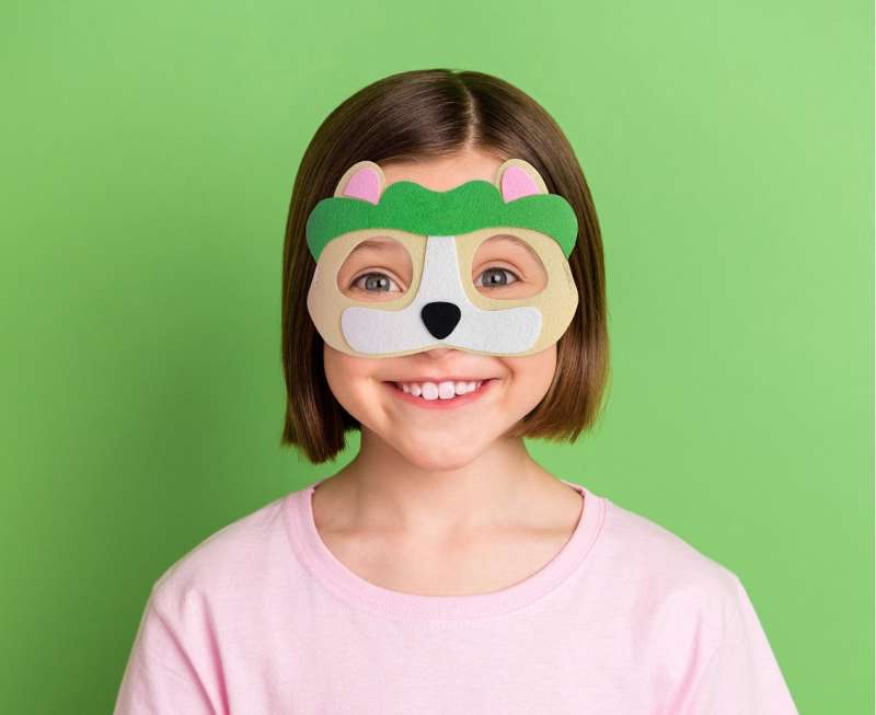 Carnival Mask - Paw Patrol, Tracker