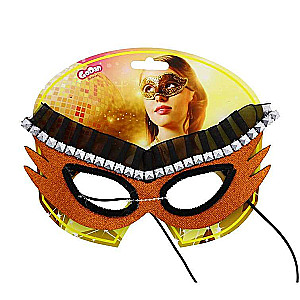 Alien Carnival Mask - Orange