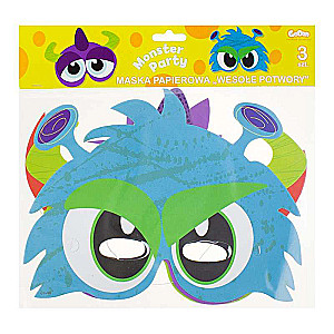 Carnival Mask - Happy Monsters Set